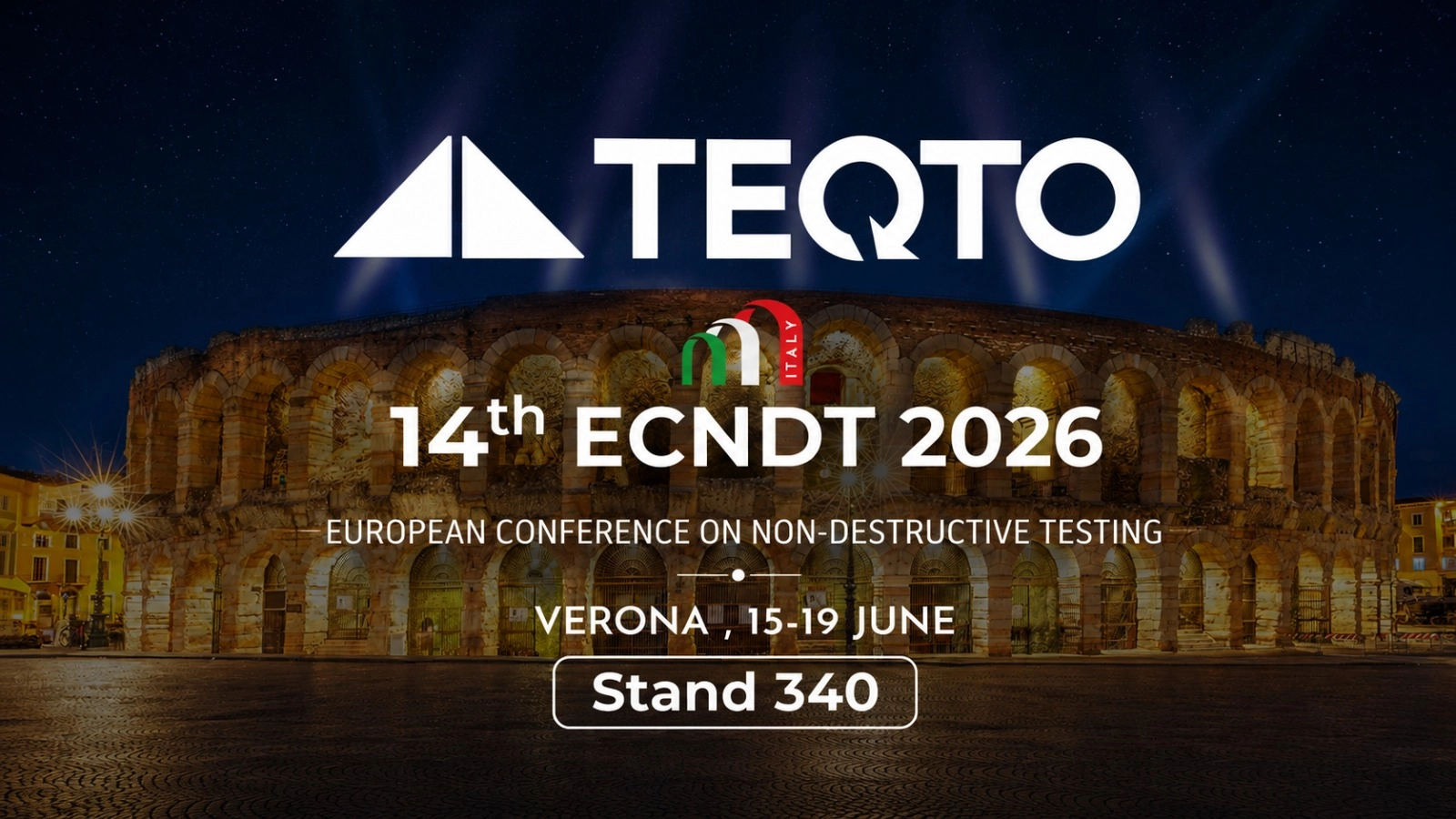 TEQTO is heading to ECNDT 2026 in Verona TEQTO is heading to ECNDT 2026 in Verona