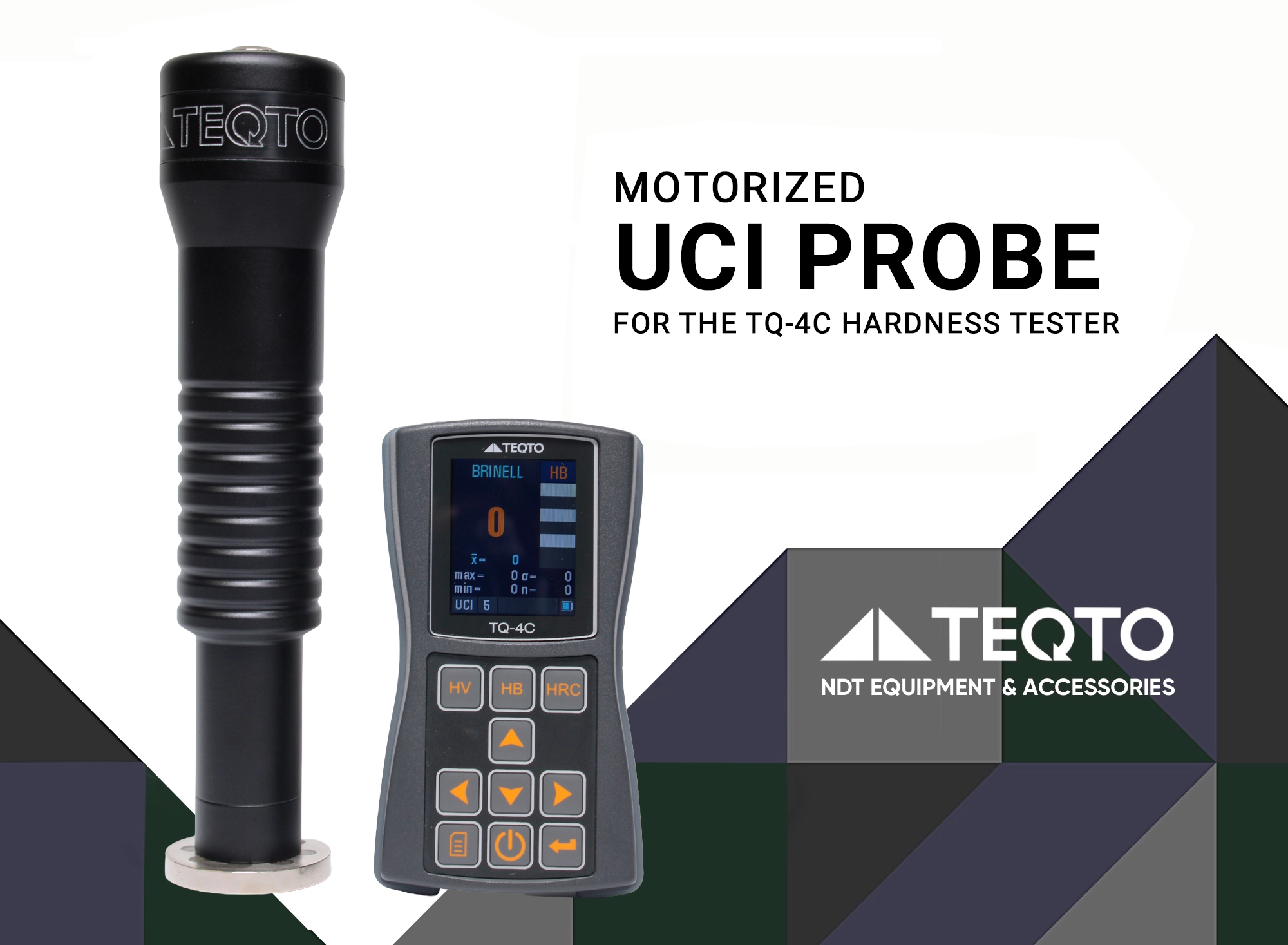 motorized UCI probe for the TQ-4C hardness tester