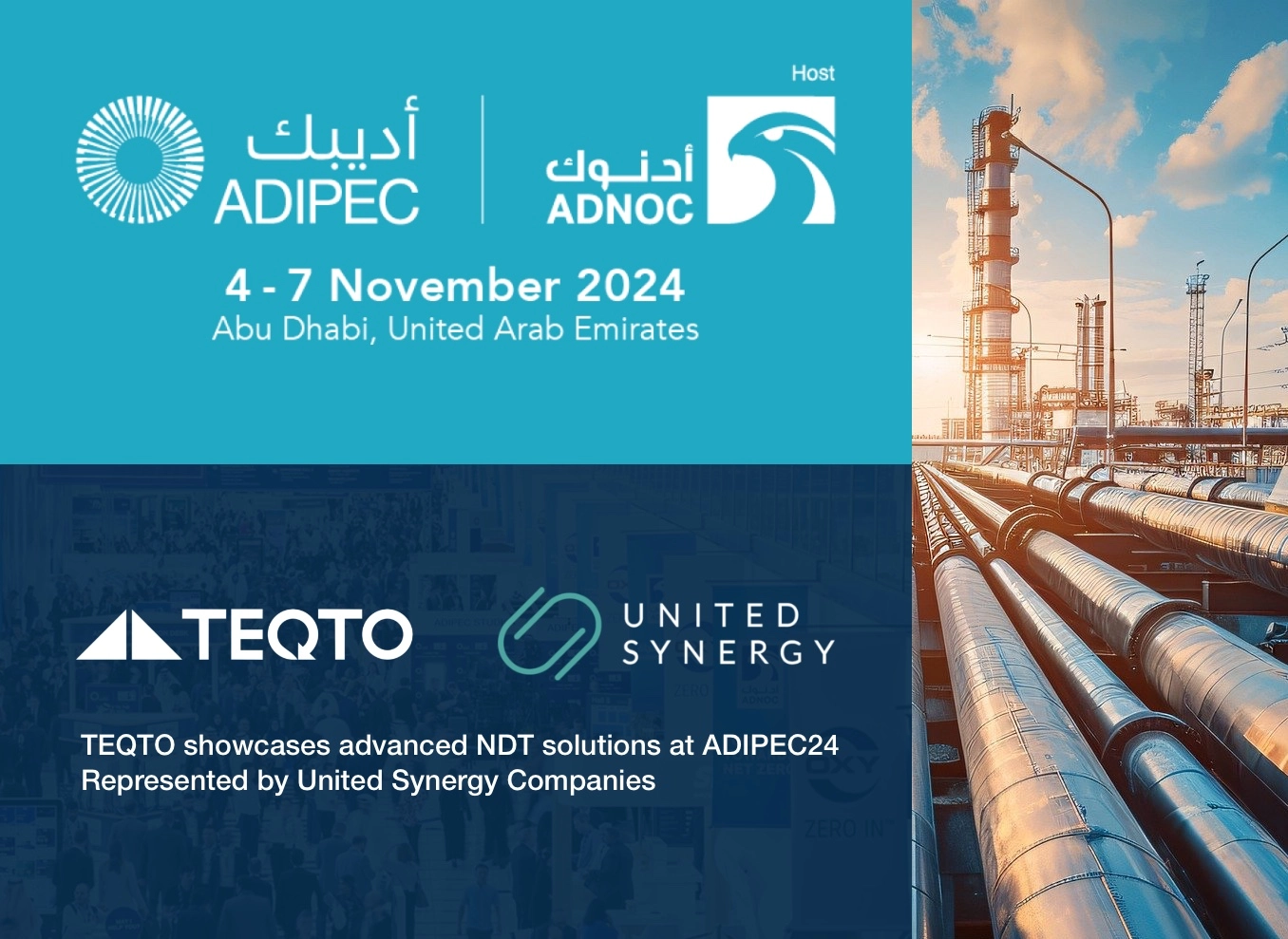 TEQTO participates in ADIPEC 2024